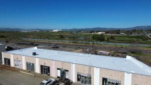 Commercial Roofing TPO 60 Mil project Benton Court, Suisun City, CA