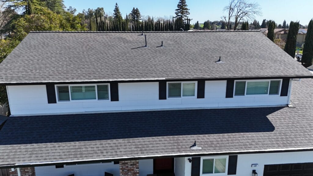 Silicone coating roof replacement TPO repair TPO roof replacement composition asphalt shingle roof replacement new roof re-roof roofing contractor roofing company roof leak roofer reroof Vacaville Fairfield Suisun Benicia Vallejo Rio Vista Concord Dixon Davis Woodland local roofer roof leak