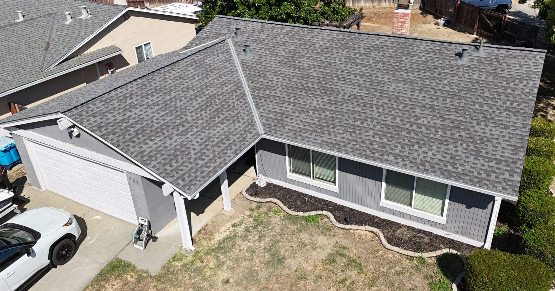 Silicone coating roof replacement TPO repair TPO roof replacement composition asphalt shingle roof replacement new roof re-roof roofing contractor roofing company roof leak roofer reroof Vacaville Fairfield Suisun Benicia Vallejo Rio Vista Concord Dixon Davis Woodland local roofer roof leak